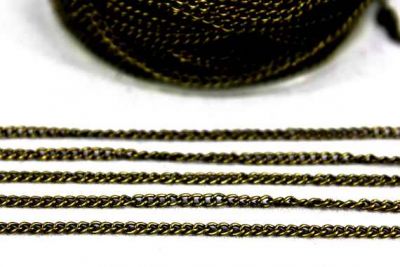 0.60 mm ANTİK SARI SAC KIVRIK ZİNCİR - 2