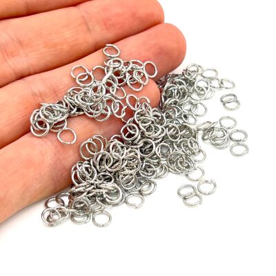 0.70x5 mm DEMİR MONTAJ HALKASI, NİKEL KAPLAMA - 1