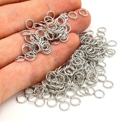 0.70x6 mm DEMİR MONTAJ HALKASI, NİKEL KAPLAMA - ERTÜRK