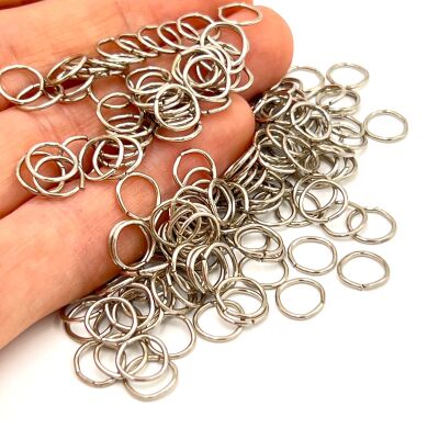 0.70x8 mm DEMİR MONTAJ HALKASI, NİKEL KAPLAMA - 1