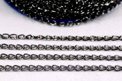 0.80 mm FREE SİYAH SAC KIVRIK ZİNCİR - 2