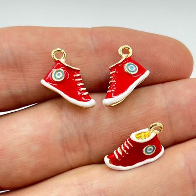 ERTÜRK - 1 Adet, CONVERSE DESENLİ ÜÇ BOYUTLU MİNELİ UÇ