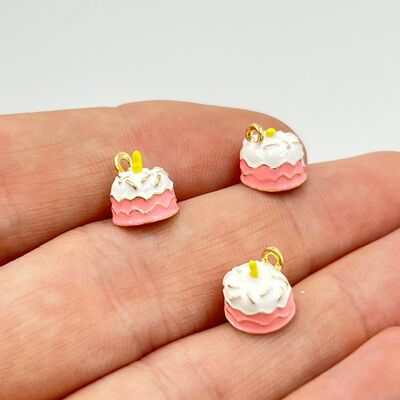 ERTÜRK - 1 Adet, CUPCAKE DESENLİ ÜÇ BOYUTLU MİNELİ UÇ