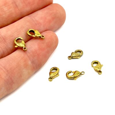 10 mm 501 HAM PİRİNÇ PAPAĞAN KİLİT - 1