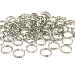 10 mm ÇİFT TURLU HALKA, NİKEL KAPLAMA, DEMİR - 2