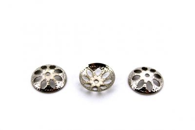 13 mm DESENLİ KAPAK, NİKEL KAPLAMA #638N - 2