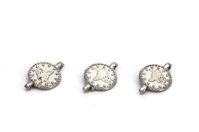10 mm, DÖKÜM TUĞRA, ÇİFT KULPU, NİKEL KAPLAMA - 2
