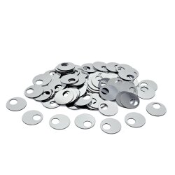 10 mm GENİŞ DELİK PLASTİK PUL PAYET, PATİK PULU, OYA PULU, NAKIŞ PULU, DÖKME PUL, GÜMÜŞ RENK - ERTÜRK