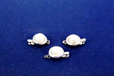 12 mm TEKLİ İNCİLİ KLİPS, NİKEL KAPLAMA - 2