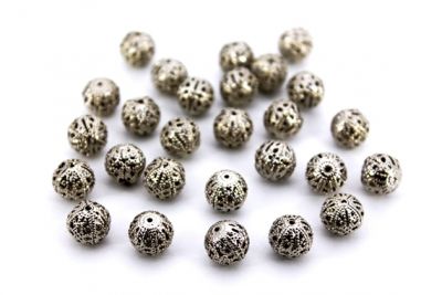 10 mm YUVARLAK DANTEL TOP, NİKEL KAPLAMA #330N - 2