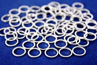 10 mm YUVARLAK DELİKSİZ PUL, NİKEL KAPLAMA, PRİNÇ #910N - 2