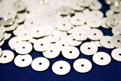 10 mm YUVARLAK TEK DELİK PUL, NİKEL KAPLAMA #73N - 2