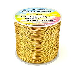 100 GR - BAKIR ÇİÇEK TELİ, KC - GOLD RENK - ERTÜRK