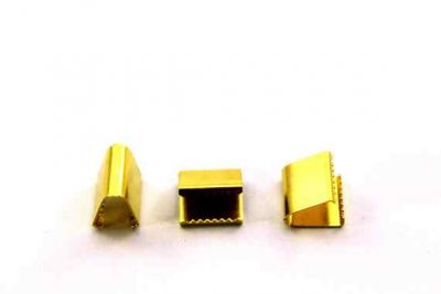 10x10 mm DİŞLİ SIKIŞTIRMA KULPSUZ, HAM PİRİNÇ #848-2H - 2