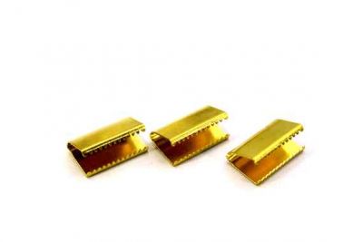 10x15 mm DİŞLİ SIKIŞTIRMA KULPSUZ, HAM PİRİNÇ #926H - 2