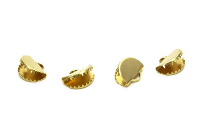 10x15 mm DİŞLİ SIKIŞTIRMA KULPLU, HAM PİRİNÇ #1275H - 3