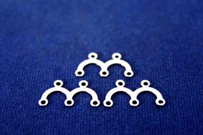 10x18 mm KÜPE SALLANTISI, NİKEL KAPLAMA PİRİNÇ #163N - 2