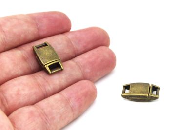 10x20 mm MIKNATISLI KLİPS, ANTİK SARI KAPLAMA - 2