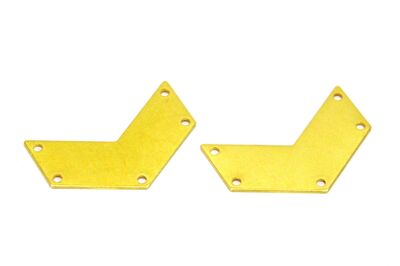 10x30 mm OK DESENLİ PUL, HAM PİRİNÇ #1751H - 3