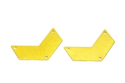 10x30 mm OK DESENLİ PUL, HAM PİRİNÇ #1752H - 2