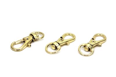 10x32 mm GEMİCİ ANAHTARLIĞI, PARİS KANCA, SARI KAPLAMA - 2