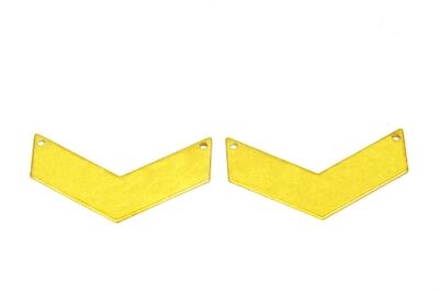 10x40 mm OK DESENLİ PUL, HAM PİRİNÇ #1761H - 2