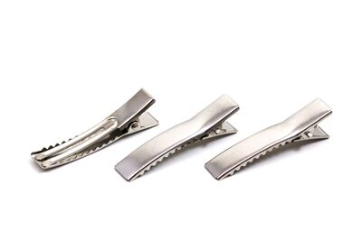 10x50 mm MAŞA MODELİ TOKA NİKEL KAPLAMA, ALT KISIM İKİ ÇATALLIDIR ( 5 cm MAŞA - ÇİFT TIRNAKLI ) - 2