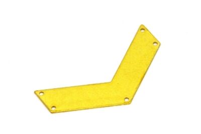 10x50 mm OK DESENLİ PUL, HAM PİRİNÇ #1765H - 2
