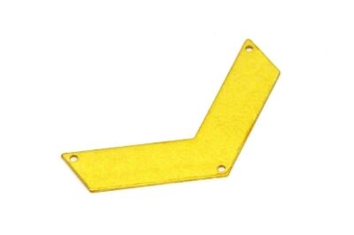10x50 mm OK DESENLİ PUL, HAM PİRİNÇ #1766H - 2