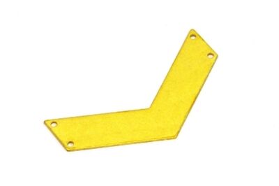 10x50 mm OK DESENLİ PUL, HAM PİRİNÇ #1768H - 2