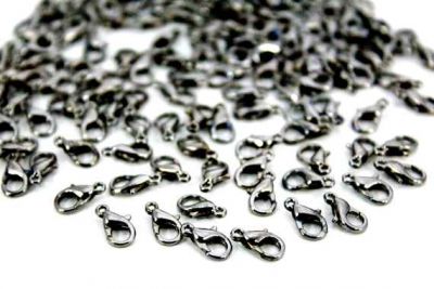 10x6 mm 501 PAPAĞAN KİLİT, SİYAH NİKEL KAPLAMA #177SN - 2
