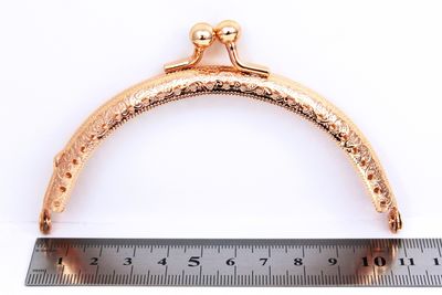 11 CM ÇANTA VE CÜZDAN KULPU, ROSE RENK, KOD-3R - 2