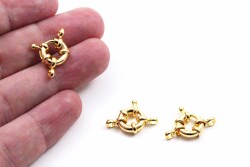 11 mm GEMİCİ DÜMEN KLİPS, ALTIN KAPLAMA - ERTÜRK