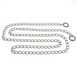 110 cm ALÜMİNYUM HAFİF HAZIR ÇANTA ZİNCİRİ, GÜMÜŞ RENK ( KARARMAZ ) 1. KALİTE Z-28G - ERTÜRK