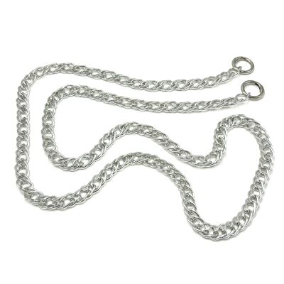 110 cm ALÜMİNYUM HAFİF HAZIR ÇANTA ZİNCİRİ, GÜMÜŞ RENK ( KARARMAZ ) 1. KALİTE Z-140G - 1