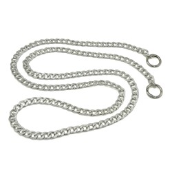 110 cm ALÜMİNYUM HAFİF HAZIR ÇANTA ZİNCİRİ, GÜMÜŞ RENK ( KARARMAZ ) 1. KALİTE Z-162G - ERTÜRK
