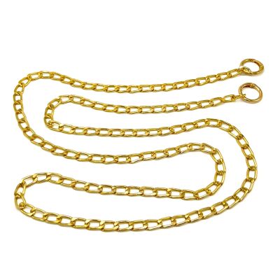 110 cm ALÜMİNYUM HAFİF HAZIR ÇANTA ZİNCİRİ, SARI RENK ( KARARMAZ ) 1. KALİTE Z-178SA - 1