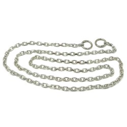110 cm ALÜMİNYUM HAFİF HAZIR ÇANTA ZİNCİRİ, GÜMÜŞ RENK ( KARARMAZ ) 1. KALİTE Z-184G - ERTÜRK