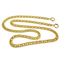 110 cm ALÜMİNYUM HAFİF HAZIR ÇANTA ZİNCİRİ, SARI RENK ( KARARMAZ ) 1. KALİTE Z-140SA - ERTÜRK