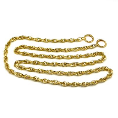 110 cm ALÜMİNYUM HAFİF HAZIR ÇANTA ZİNCİRİ, SARI RENK ( KARARMAZ ) 1. KALİTE Z-15SA - 1