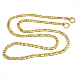 110 cm ALÜMİNYUM HAFİF HAZIR ÇANTA ZİNCİRİ, SARI RENK ( KARARMAZ ) 1. KALİTE Z-162SA - ERTÜRK