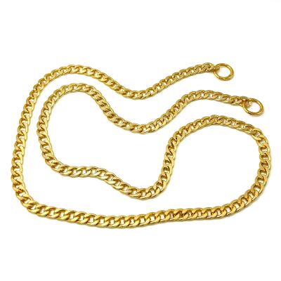 110 cm ALÜMİNYUM HAFİF HAZIR ÇANTA ZİNCİRİ, SARI RENK ( KARARMAZ ) 1. KALİTE Z-163SA - 1