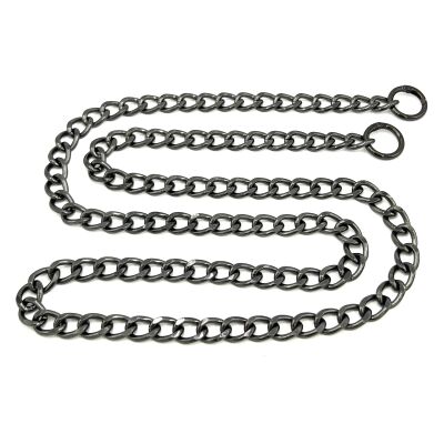 110 cm ALÜMİNYUM HAFİF HAZIR ÇANTA ZİNCİRİ, SİYAH RENK ( KARARMAZ ) 1. KALİTE Z-10Sİ - 1