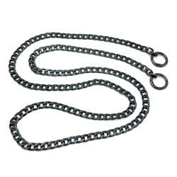 110 cm ALÜMİNYUM HAFİF HAZIR ÇANTA ZİNCİRİ, SİYAH RENK ( KARARMAZ ) 1. KALİTE Z-162Sİ - ERTÜRK