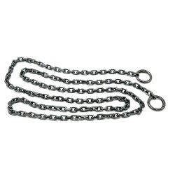 110 cm ALÜMİNYUM HAFİF HAZIR ÇANTA ZİNCİRİ, SİYAH RENK ( KARARMAZ ) 1. KALİTE Z-184Sİ - ERTÜRK