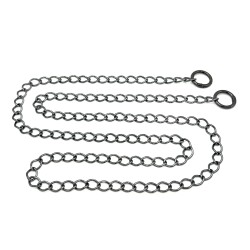 110 cm ALÜMİNYUM HAFİF HAZIR ÇANTA ZİNCİRİ, SİYAH RENK ( KARARMAZ ) 1. KALİTE Z-28Sİ - ERTÜRK