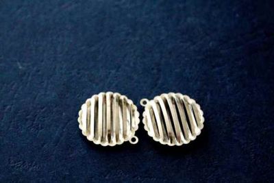 11x32 mm YUVALAK KOLYE UCU, NİKEL KAPLAMA PRİNÇ - 3