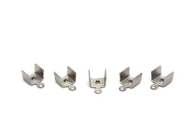 11x8 mm BAĞLANTI SIKIŞTIRMA , NİKEL KAPLAMA SAÇ #219N-DESENLİ - 2