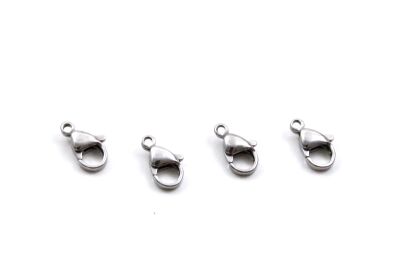 12 mm, ÇELİK PAPAĞAN KLİPS, GÜMÜŞ RENK, 1. KALİTE KARARMAZ - 2
