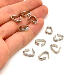 12 mm, KANALLI YASSI AÇIK HALKA, NİKEL KAPLAMA, DEMİR - ERTÜRK